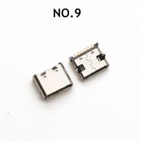ABUL-500Pcs/Lot 10Models Type-C USB Charging Dock Connectors Mix 6Pin And 16Pin Use For Phone And Digital Product Repair Kits