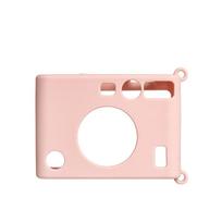 Solid Color Silicone Protective Cover for Fujifilm Instax Mini EVO Instant Camera Case Accessories Soft Shell Leather Protector