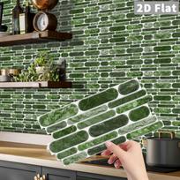 KUUJOJO Peel And Stick Tile Sticker Self Adhesive Stick On Tile Backsplash For Kitchen Bathroom, Bedroom Decoration (as the picture,36pcs)