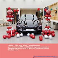 Blue Red Auile 4S Store Balloon Chain New Car very Ceremony Exhibition Event Display l Aosphere Scene Decoratio...