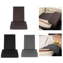 Car Leg Support Cushion with Suede Memory Foam Seat Extension Pad for Office Chair and Travel Use kava