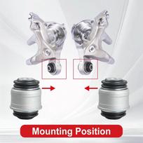 Rear Suspension Knuckle Bushing Duo for Chevy Malibu Sedan 2016-2020 22949386 22949387 Metal Replacement Parts for Rear Axle China Mainland