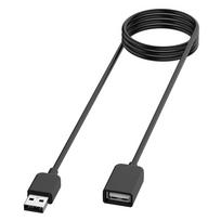 1m Black USB Charging Cable for Huawei Band 4/Honor Band 5i/POLAR M200/ SportWatch GPS Portable Extension Cord China Mainland