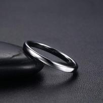 „Vnox“ anti-scratch volframo vestuviniai žiedai moterims ir vyrams, paprasti klasikiniai vestuviniai žiedai poroms, paprasti papuošalai 5