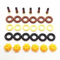 6 rinkiniai Kuro Purkštukų Remonto Rinkinys  BMW E30 325I M60 V8  Adatinis Vožtuvas Purškimas 0280150415 0280150778 13641466396 13641734776
