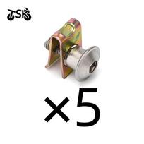 Anti-Rust Tapping Fastener Assortment Set Fairing screws Motorcycle For Suzuki 5/10pcs U-Type Metal Clips with Screws GSX-R600