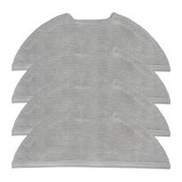 Mop Cloth Refills Compatible with the For Eureka E20 Plus Vacuums Conveniently Offered in Packs of Four and Ten Units