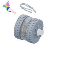With Mouse Tail Infrared Laser Teaser Electronic USB Powered Automatic Cat Ball Toy Automatic Moving Silent Rolling mėlyna