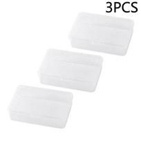 [C]1/3pcs Transparent Plastic Boxes Playing Cards Container Storage Case Packing Poker Game Card Box Board Games Card Organizer 1PC