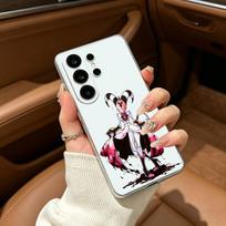 Popular Anime-Helluva -B-Boss Clear Soft Silicone Phone Case forSamsung S25, S24, S21, S22, S23, S30, Ultra, S20, Plus Samsung S305G