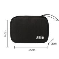 Portable Phone Cable Storage Bag Electronic Accessory Organizer Bag USB OTG Data Cable Charger Plug Travel Waterproof Organizer