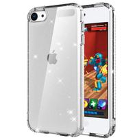 Bling Soft Case For iPod touch 5/6/7,Luxury High Quality Strong Silicone Shockproof Transparent Protective case fortouch 5/6/7 for iPod touch 5