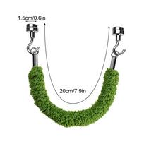 Jumping Spider Bridge Hermit Crab Climbing Supplies Spider Enclosure Bridge Swings for Pet Keepers Teachers Nature Lovers