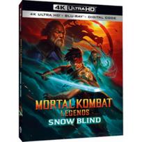Mortal Kombat Legends: Snow Blind  [ULTRA HD BLU-RAY REGION: A USA] With Blu-Ray, 4K Mastering, 2 Pack USA import