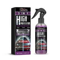 3 viename Aukštos apsaugos Greitas Automobilio Dažų Keramikos Dangos Purškalas Hidrofobinis 100ML
