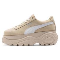 (WMNS) PUMA Buffalo x Suede Classic 'Beige White' Women's 368499-04 EU 40