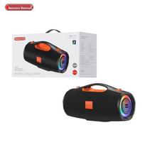 Newmine BT100 Portable Bluetooth Speaker (CN version) juoda oranžinė spalva