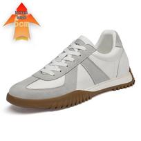 Invisible 7CM Height-Boosting German Training Shoes: Breathable Retro Sports Sneakers for Men 39