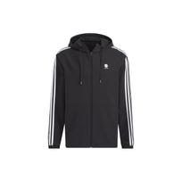 adidas neo Stripe Hooded Jacket Black Men's HD4670 M