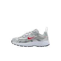 (PS) Nike P-6000 'Metallic Silver Cool Gray Fitness Red' Kids' IO4647-016 EU 32