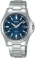 SEIKO saulės kvarcinis laikrodis SBPN071 sidabrinis mėlynas [Seiko] vyriškas []