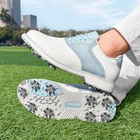 Spike Pro Leather High-Heeled Golf Shoes: Wear-Resistant, Anti-Slip, Outdoor Training Sports Footwear 42