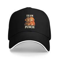 Cute Baby Monkey Punch Anime Style Baseball Cap  UnisexTeens Design Trucker Hat Summer Stylish Outdoor Wholesale Baseball Caps One Size