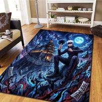 Jujutsu Kaisen Bedroom & Living Room Rug, Home Decor Cool Movie Mat Play Floor Carpet -HE33 60x90cm