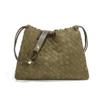 Matinė pinta moteriška rankinė su raišteliu, debesėlio formos, madinga ir nišinė, nešiojama per petį, crossbody, koldūno formos rankinė
