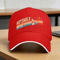 Artemis II  Baseball Cap  Casual Couple Women Hip Hop Hats Breathable Print Tennis Skate Baseball Caps Gift One Size