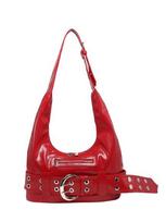 New Y2K Spice Girl Wasteland Wind Retro Tote Bag Women's Large Capacity Premium Black Underarm Bag Locomotive Wind Shoulder Bag