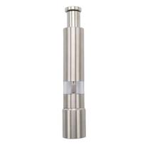Stainless steel press type spice pepper coarse salt mini grinder, manual grinder, manual seasoning bottle