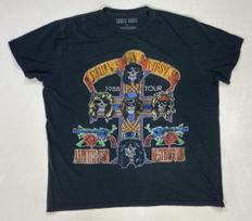 Guns N Roses Appetite For Destruction T-shirt Men XL Black Short Sleeve Music S