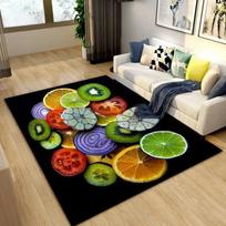 Fresh Fruits Kitchen Mat Area Rug Large,Carpet Rug for Living Room Bedroom Sofa Doormat Decoration,Kids Play Non-slip Floor Mat 40x60cm 16x24 inch