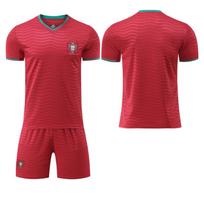 2026 World Cup Portugal home jersey: No. 7 Cristiano Ronaldo, Fernandes jersey 10, Silva 17, Rafael Leão children 16#