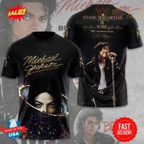 Nauja!!! Michael Jackson 3D marškinėliai S-5XL M