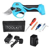 1500W Lithium-ion Pruning Shear Efficient Scissors Bonsai Electric Tree Branches Garden Tool Cordless Pruner 1*Battery