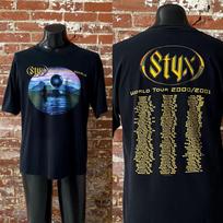 Vintage 20002001 Styx Brave New World World Tour T-shirt size S-5XL XXXL