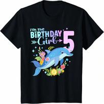 Kids 5th Birthday Astronaut Balloon Planet 5 Year Old Boy T-Shirt S įvairiaspalvis