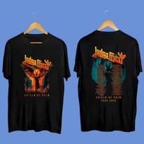 Judas Priest Shield Of Pain Tour 2026 Winged Demon Two Sided Unisex T-Shirt All M