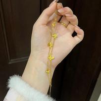 520 High Color Retention Laser Gourd Bracelet: Exquisite Gift for Girlfriend
