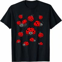 Ladybug I'm Really A Ladybug Bug Lover Cute Ladybug Insect T-Shirt S įvairiaspalvis