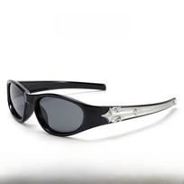 Kids Round Frame Sun Glasses Uv400 Shield For Cycling And Outdoor Adventure Bright Black