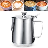 Thicken Design Milk Frothing Pitcher Stainless Steel Latte Art Cup Milk Frothing Cup  Home Coffee 600ml