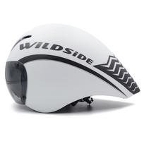 Wildside Aero TT Road Bicycle Helmet Racing Cycling Sports Triathlon TT Ultralight Bike Safety Helmet Goggles Bike accessories