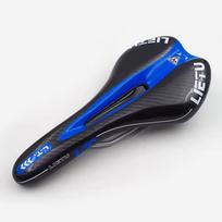 LIETU Bicycle Saddle Leather Microfiber Bike Seats MTB Mountain Road Bikes Front Cushion Light Foam 275mm×135mm Cycling Parts
