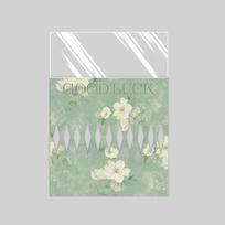 10pcs Romantic Hug Bucket Bouquet Waterproof Flower Wrapping Paper  Graduation Party žalia