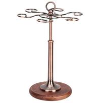 Stable Glass Holder Metal Frame Decor Ornament Durable Structure Display Rack  Party