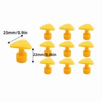 10Pcs Nylon Auto Paintless Dent Repair Orange Glue Tabs DIY Auto Maintenance Tools  Car Body Small