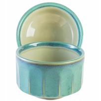 Czarka Do Herbaty Matcha Japońska Ceramiczna Blue Green Kozan Oryginalna